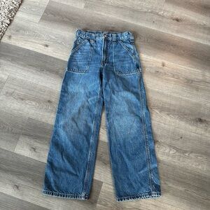 3/27$ GAP Kids Blue Carpenter Style Denim Jeans size 10